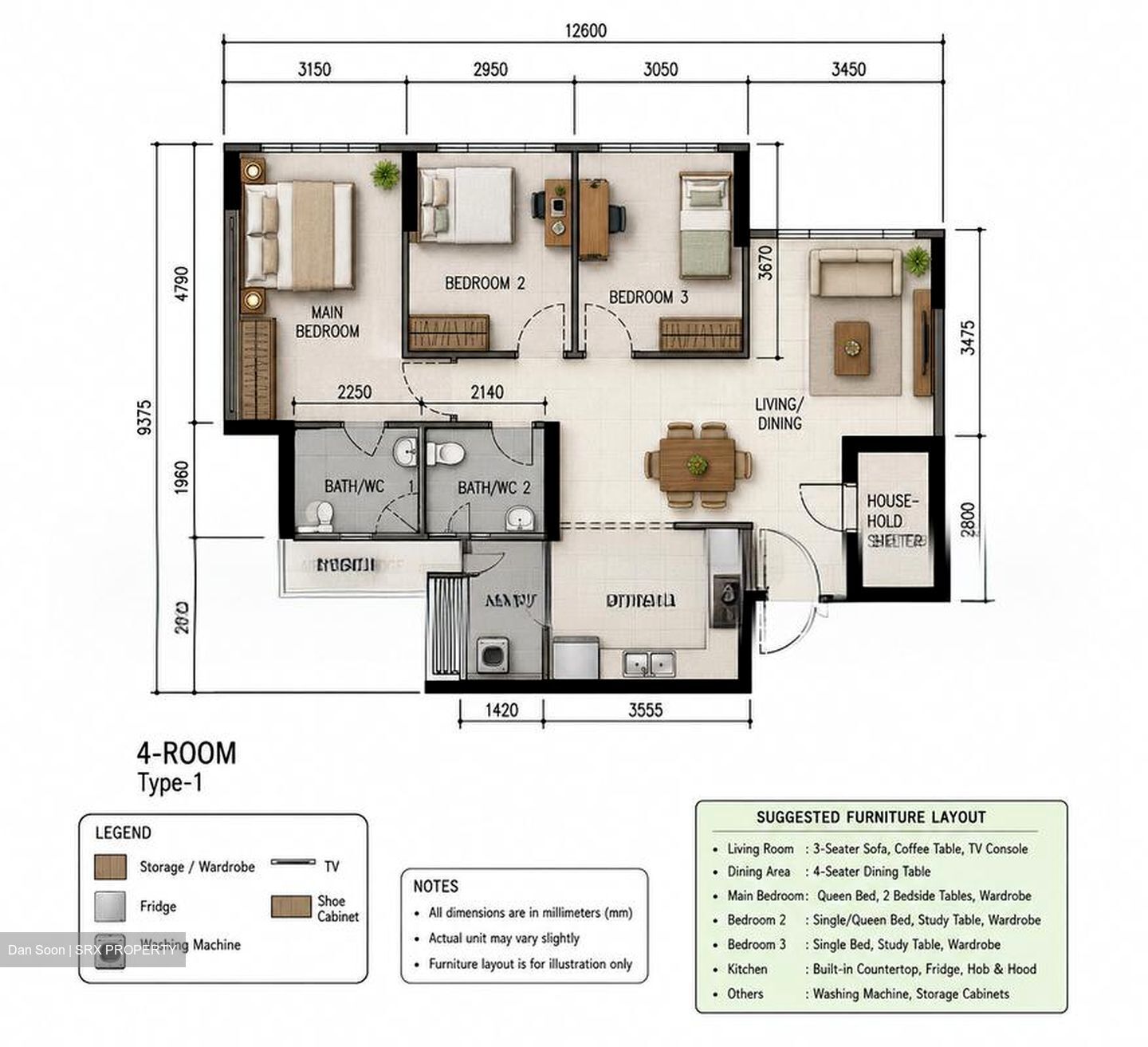Blk 377A Hougang Rivercourt (Hougang), HDB 4 Rooms #586103811